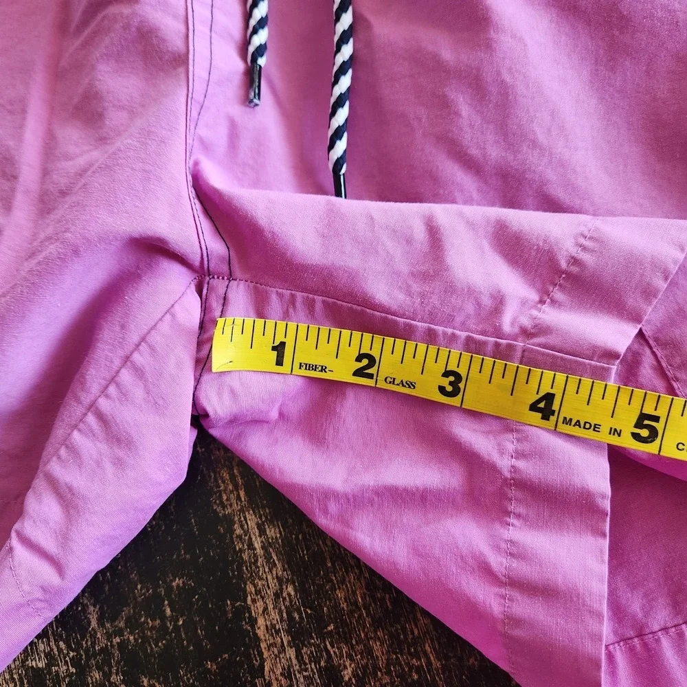 Psycho Bunny Swim Trunks Men's‎ Small UNLINED Logo Purple Drawstring Pockets